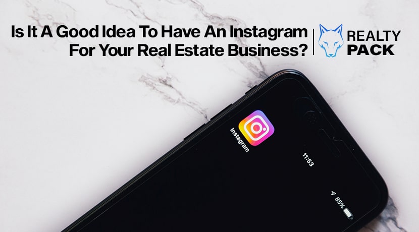 instagram for real estate business